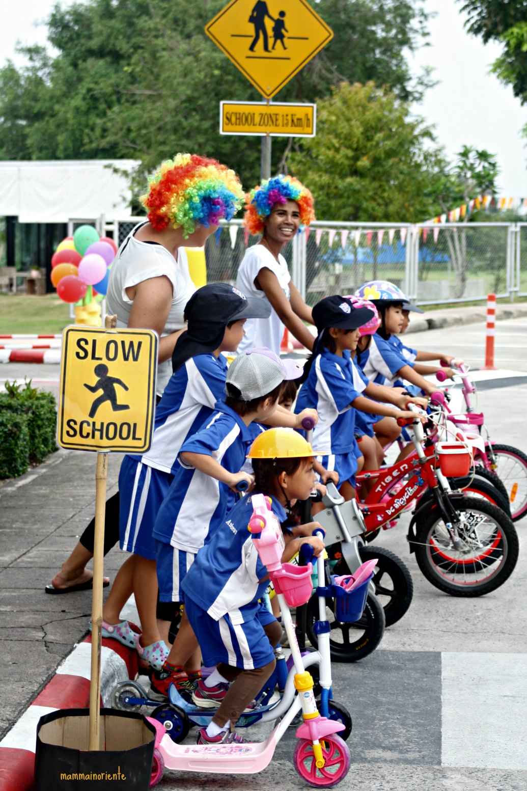 Partenza del Wheels day