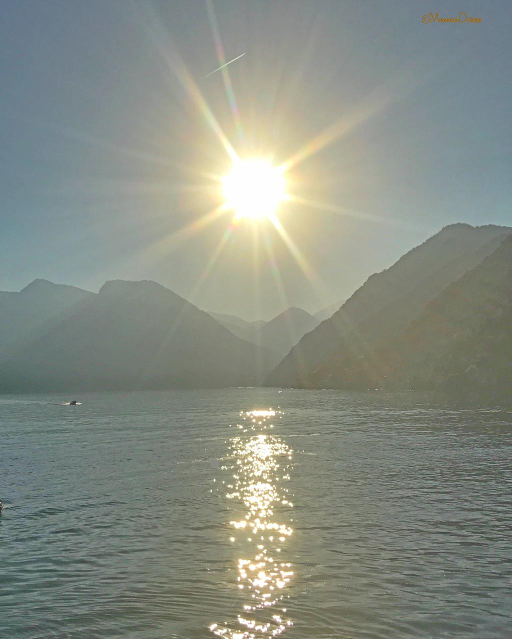 Effetti della luce al Lago di Como